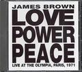 MiilionTrack Catalogue: James Brown - Love Power Peace - Live In Paris.